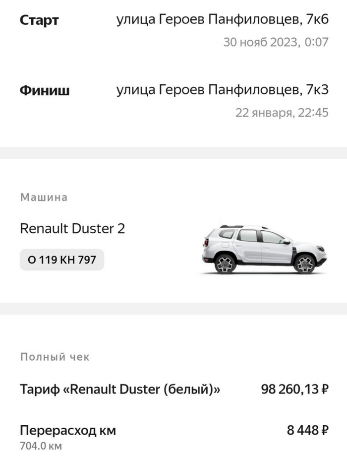Почти 2 месяца и 2704 км прожито и проехано