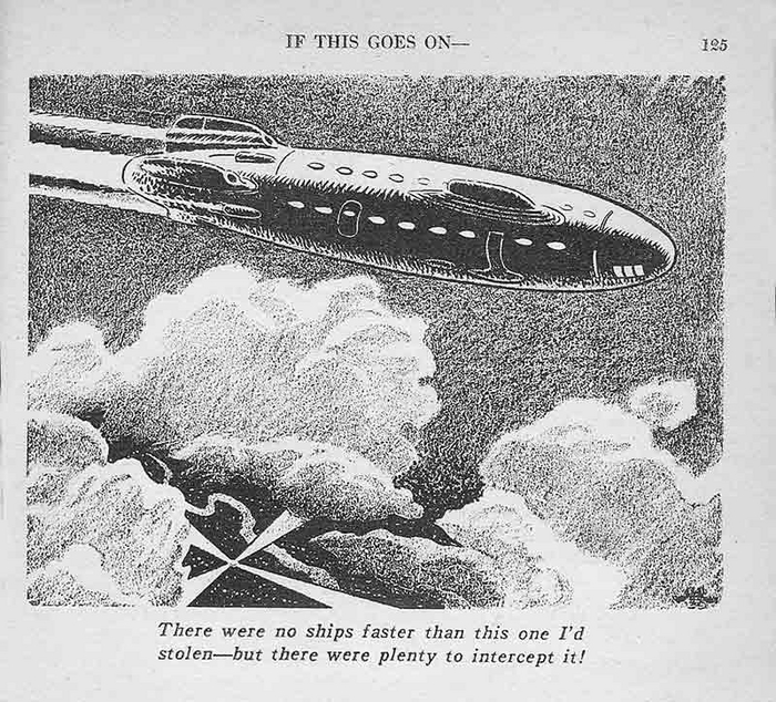 1940 «Astounding Science Fiction», № 03. Художник Hubert Rogers