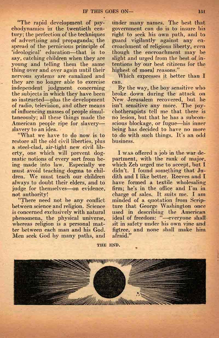 1940 «Astounding Science Fiction», № 03. Художник Hubert Rogers