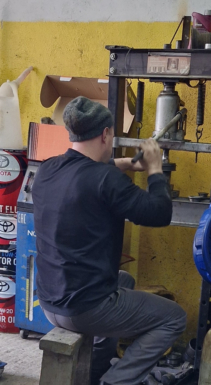 Мастер за работой