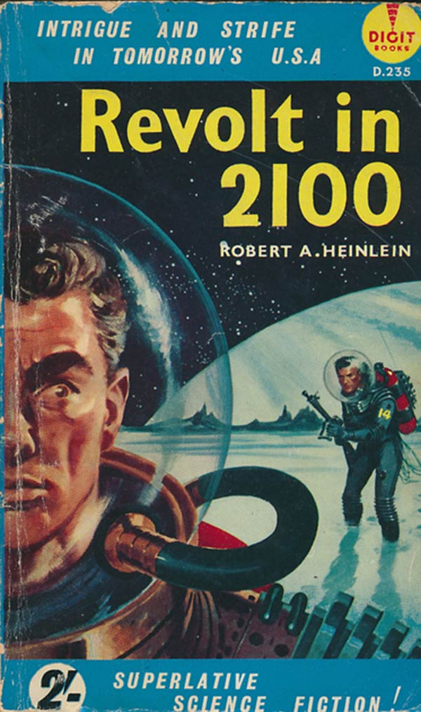 1959 «Digit Books». Художник Ed Valigursky «The Snows Of Ganymede», 1958