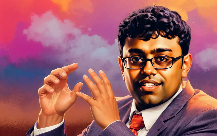 Эмад Мостак что-то горячо рассказывает