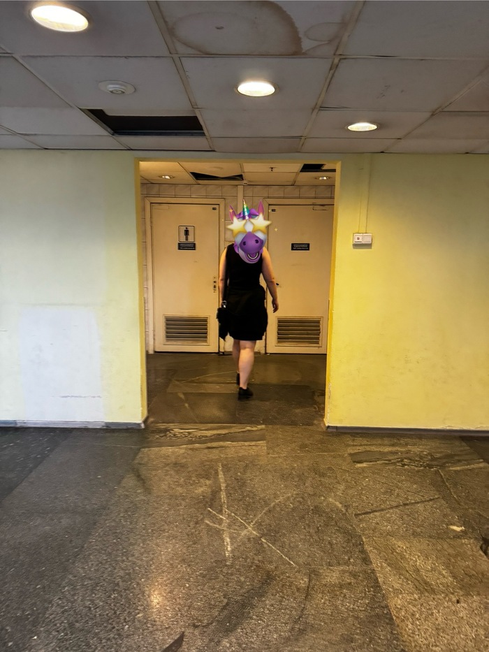 Туалеты закрыты, но запах подсказывает что зря… многих это не остановило