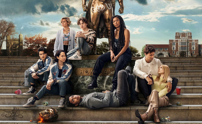 Отрывок постера первого сезона "Поколения Ви"