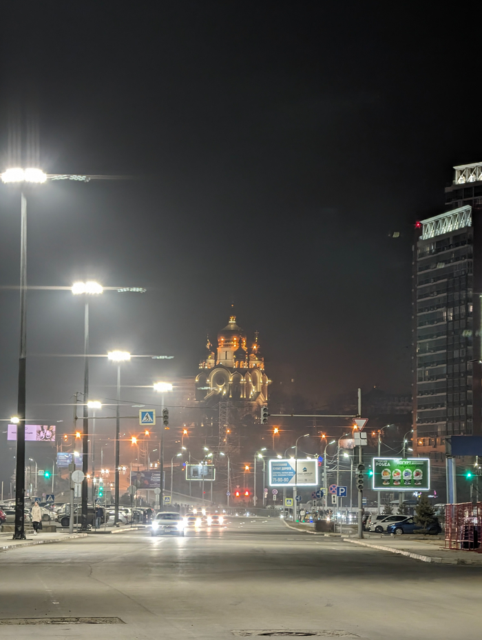 Город засыпает..