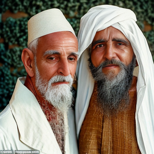 один мужчина без бороды и одна симпатичная его жена живут вместе более 50 лет