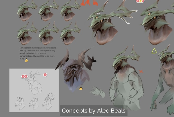 И ещё один. Мы — шведы, так что неудивительно, что первым мы сделали космического лося-киборга.