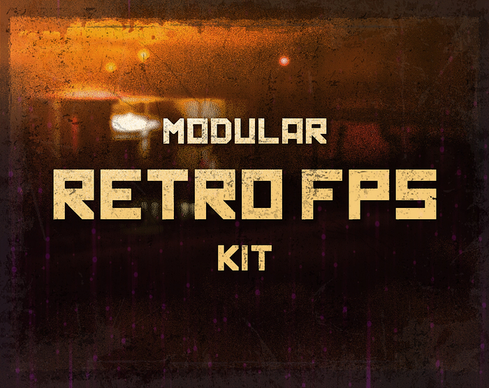       fps Modular Retro fps kit  Itch.io ,  , Gamedev, , , Playstation, Asset, Itch, , -, 