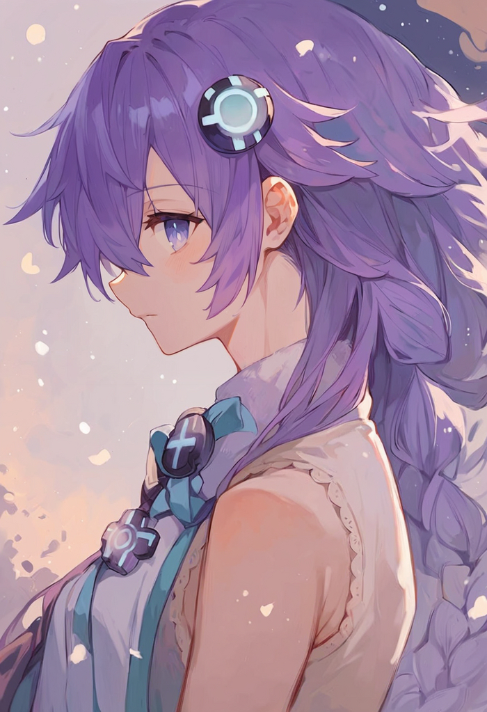 Purple Heart , Anime Art,  , , Neptune, Hyperdimension Neptunia