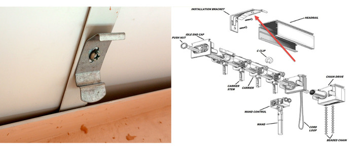 Потолочные защёлки. В моём случае их было четыре.