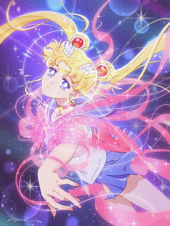 Moon Prism Power, Make Up! Sailor Moon, , Anime Art