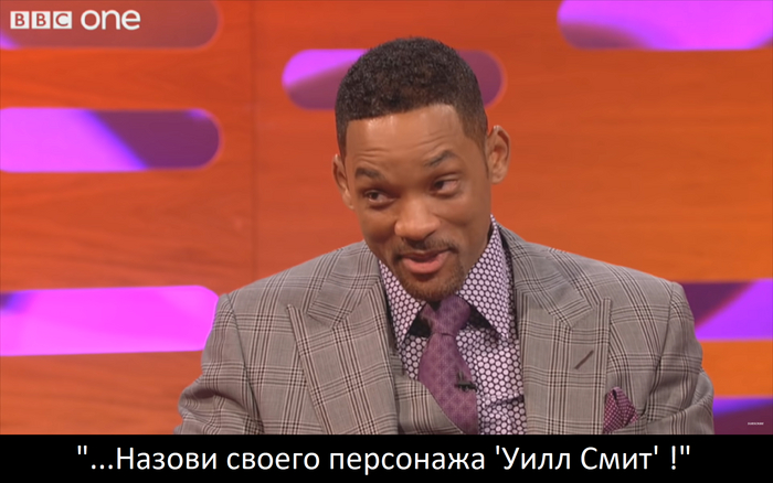 Имя Уилла в сериале именно Уилл Смит :)