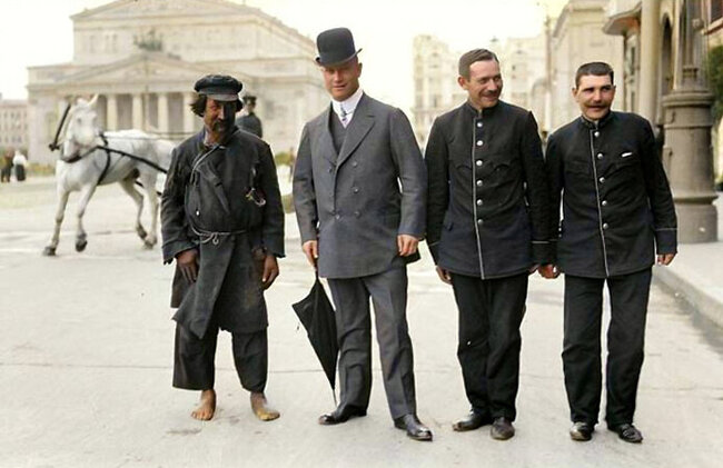 Цветные снимки дореволюционной Москвы. Жизнь и виды города в начале ХХ века. Часть II Старое фото, Историческое фото, История города, Краеведение, Колоризация, Москва, Фотография, Российская империя, 20 век, 19 век, Длиннопост