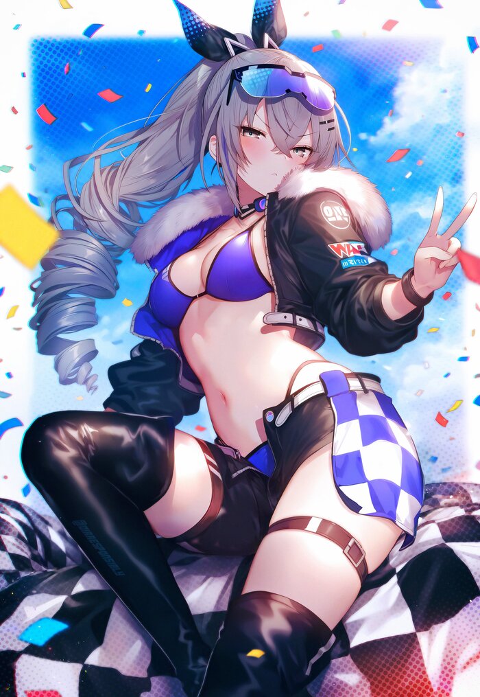 Silver Wolf Anime Art, , Silver Wolf (Honkai: Star Rail), Honkai: Star Rail, Dirresponsibly