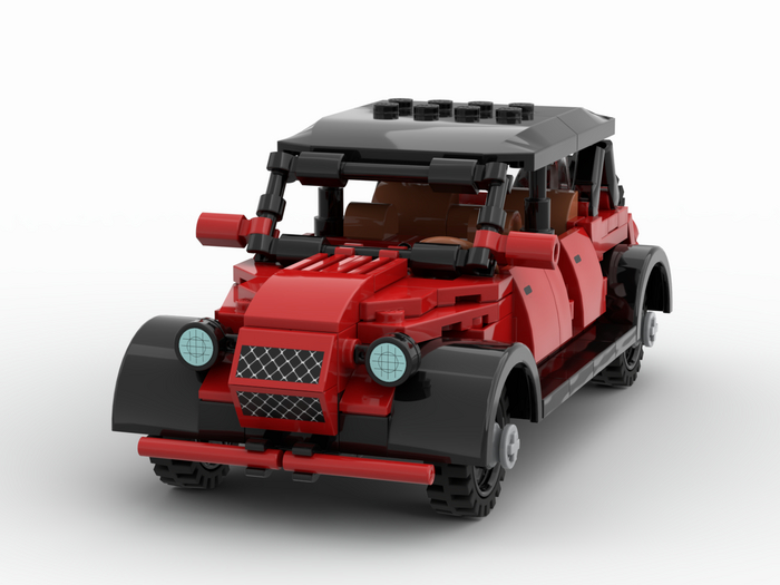 красненький и с крышей