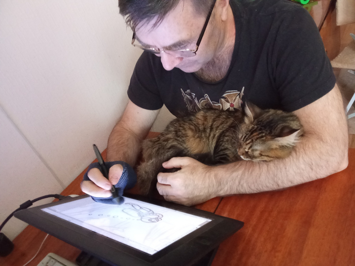 Вот как раз этот пазл рисую.