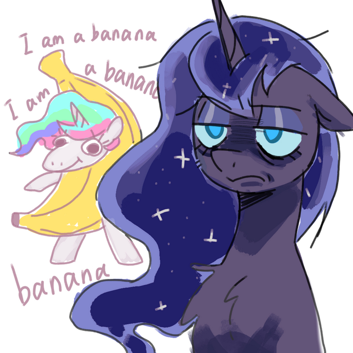- My Little Pony, Princess Celestia, Princess Luna