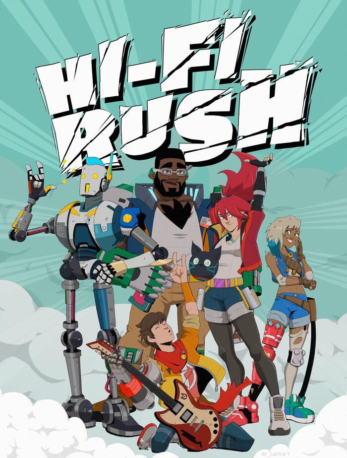 Hi-FI RUSH , Hi-fi Rush, Game Art, 
