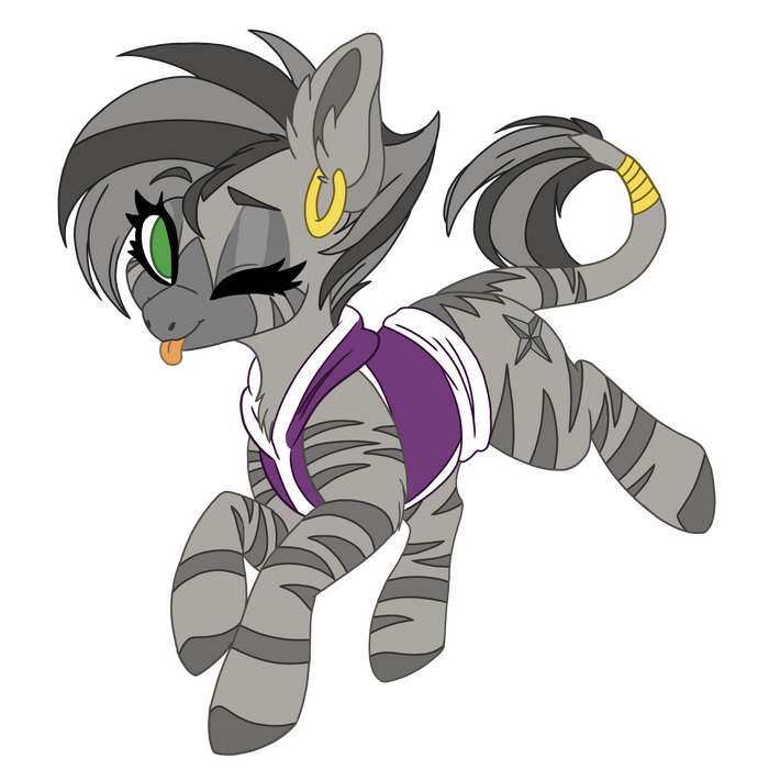 Ǹ MLP Zebra, My Little Pony, Original Character