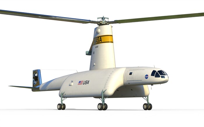 "Rotary Wing System for Booster Recovery" - 3D - , : Tim Samedov.