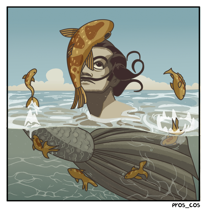 Mermay day 6 -10 Pros_cos, , 2D, Mermay, Digital, 