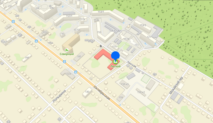 Расположение ЖК в 3D