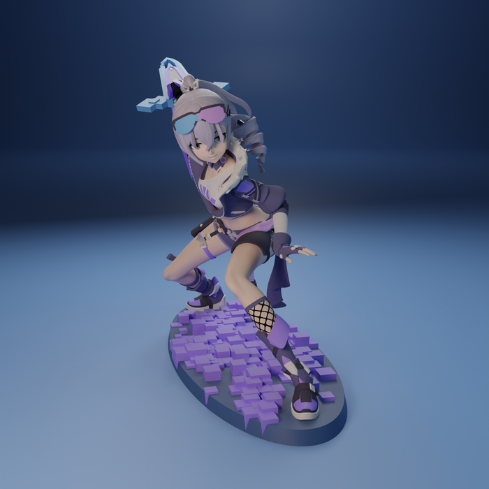    3d  3D, 3D , 3D , 3D , Blender, Silver Wolf (Honkai: Star Rail), Honkai: Star Rail, 