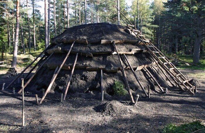 Куча для производства древесного угля