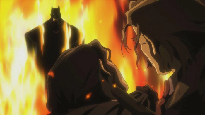 По канону Бэтмен всегда появляется эпично