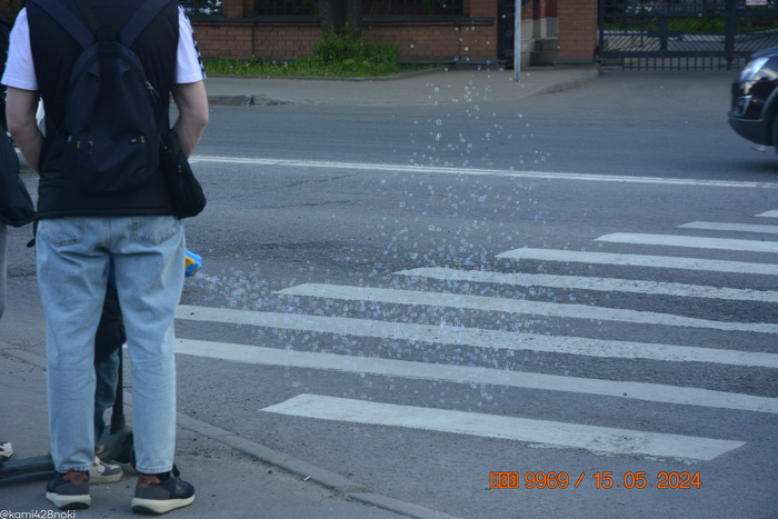 Мыльное оружие в действии