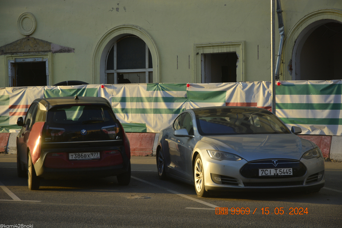 Сразу две электрички, хех