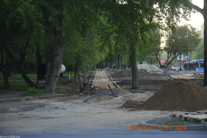 Когда-то тут были гаражи...