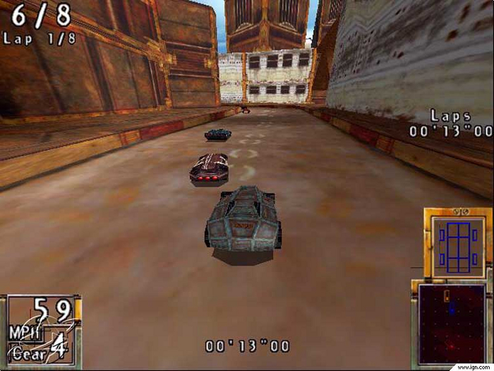 Скриншот из первой официально локализованной игры