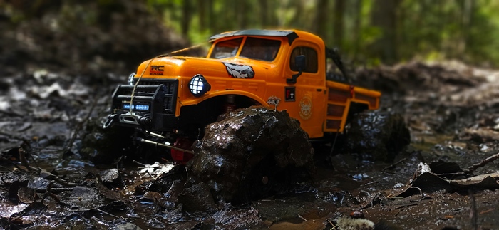 Yellow Power Wagon Dodge rc offroad  , , , , 