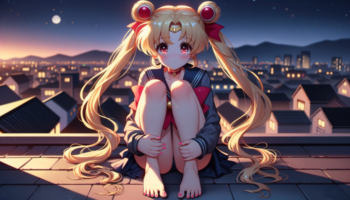     Sailor Moon, , , Anime Art, ,  , Tsukino Usagi, 90-, , ,  , , , Sailor fuku,   ,  , , 