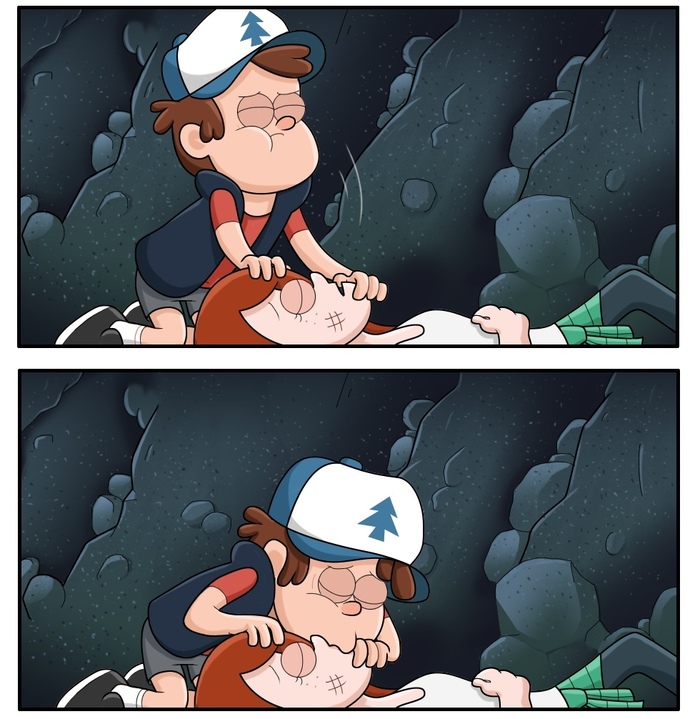  -... -__- , , Dipper Pines, Wendy Corduroy, Gravity Falls, Moringmark, , 