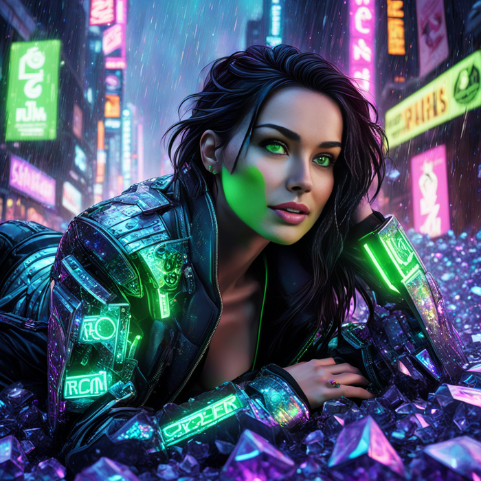 Среди кристаллов