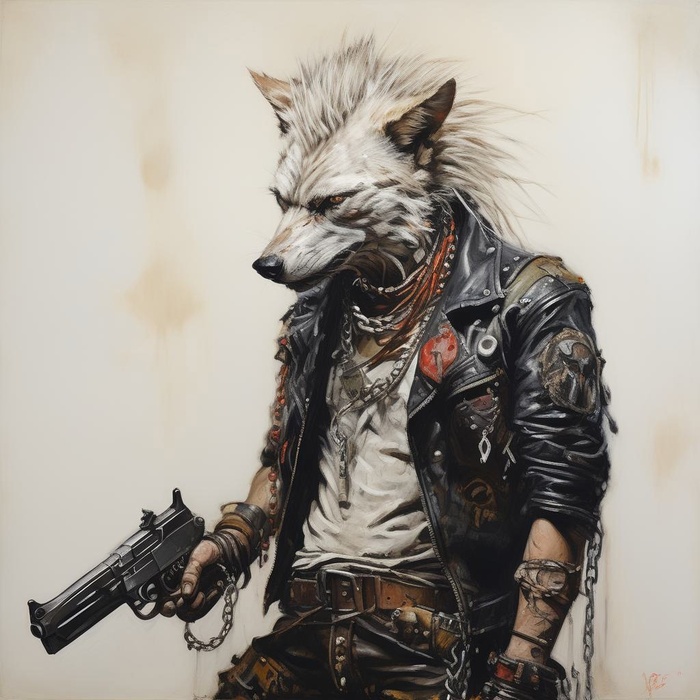    Wolfmks #9 , , , Furry Art, Furry wolf,  , , 
