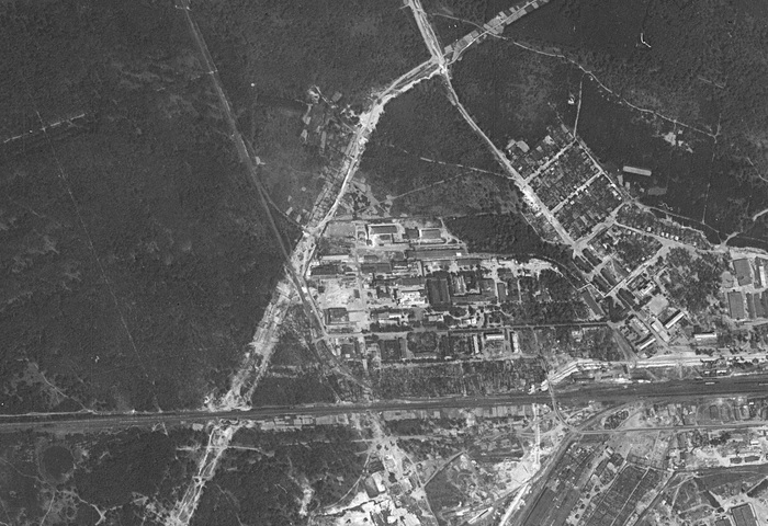 Территория завода на 1966 год.