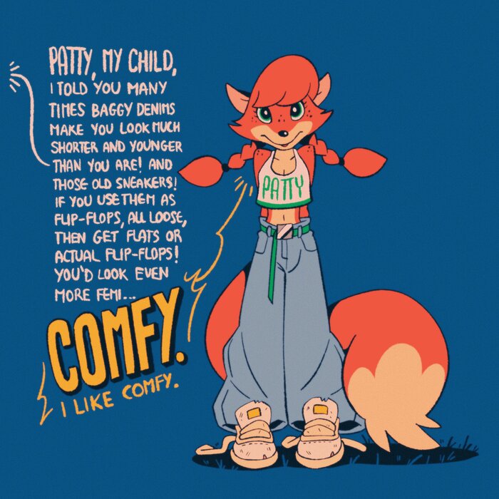 She has a point! , , Furry Fox, Fox-pop, ,   