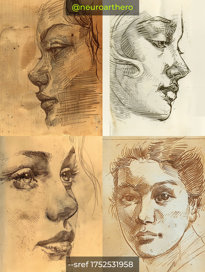 female face --ar 3:4 --sref 1752531958