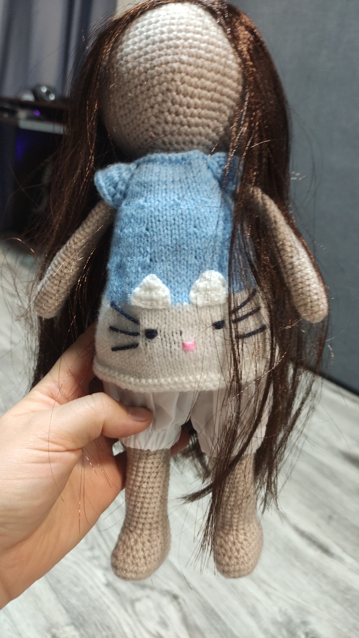 Материалы : пряжа , крючком, синтепон