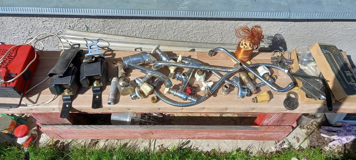 Находки за 1 выезд в этом сезоне, многое не попало в кадр, всего на 2-2,5к примерно