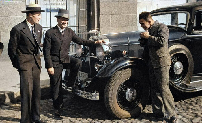 Фотографии Ленинграда довоенного времени. 20 раскрашенных фотографий 1930-х годов Колоризация, Старое фото, Фотография, Историческое фото, Архитектура, Ленинград, Санкт-Петербург, СССР, 1930-е, Длиннопост