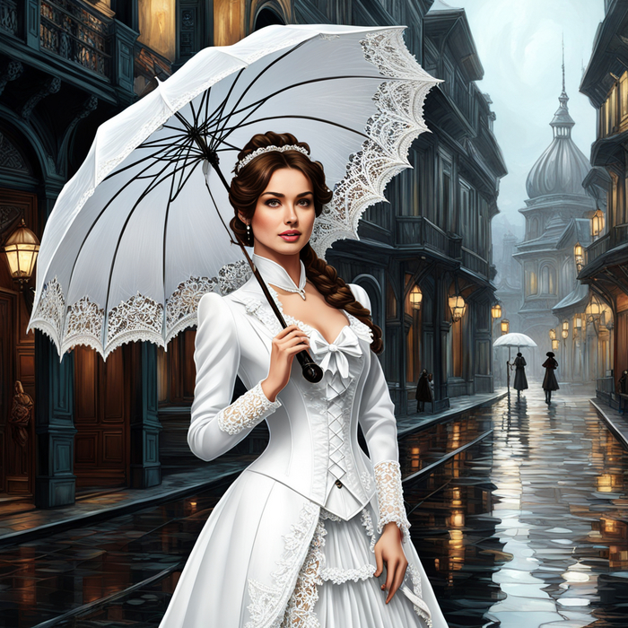 Девушка викторианской эпохи