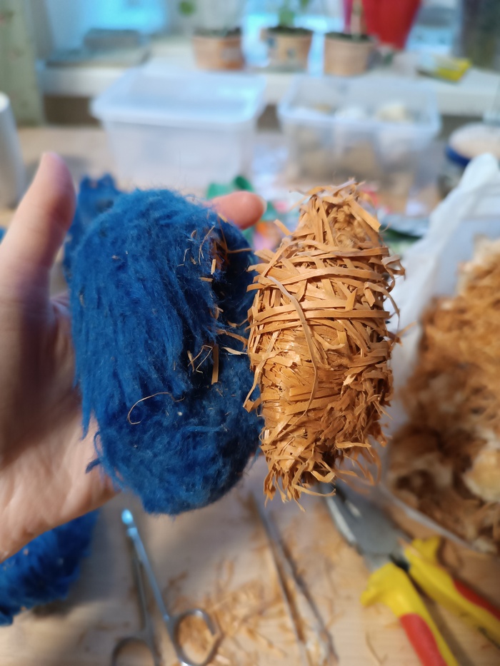 Такие скрутки были в лапах