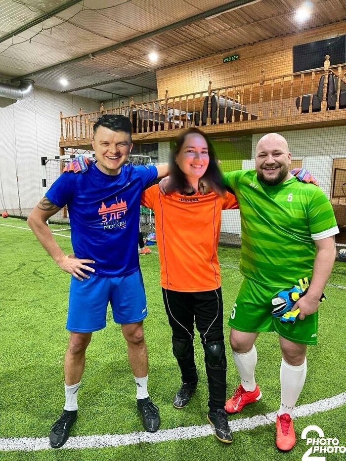 Максим, его супруга Татьяна, и собственно я)