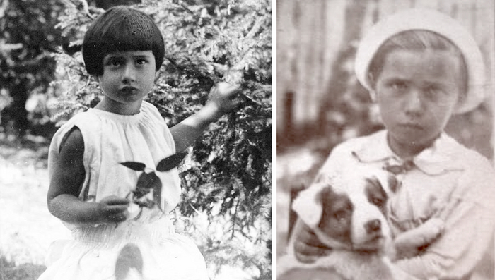 Мура Чуковская и Женя Гайдар-Голикова