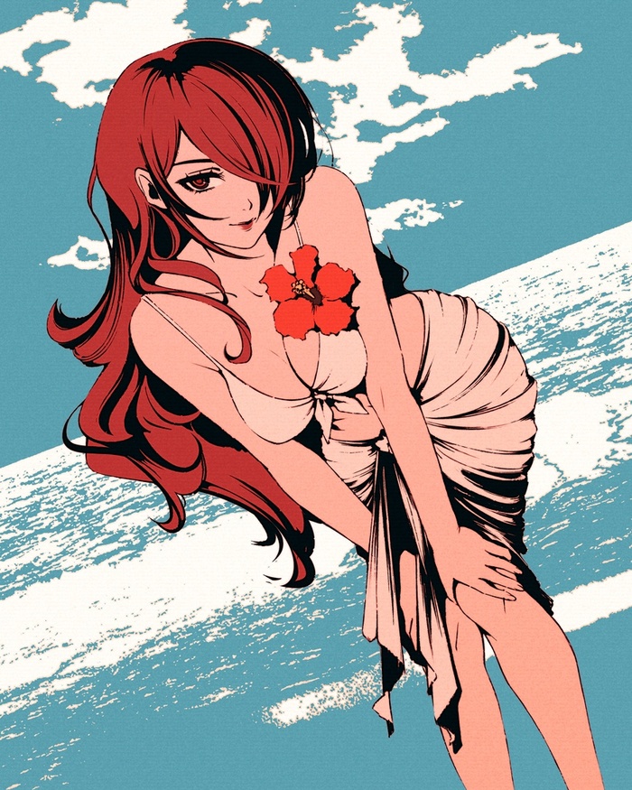 Mitsuru Moshimoshibe (Alexandra Fomina), , , Anime Art, Persona, Persona 3,  (), Mitsuru kirijo