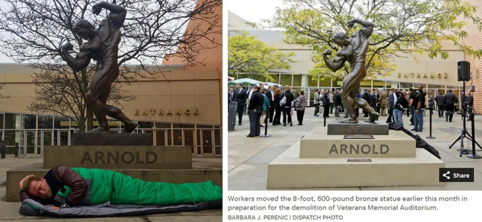 ����� � ������ �������������, ������ � ������ � ��������� �������� ������ � 2014 ����. ����: <a href="https://pikabu.ru/story/pravdiva_li_istoriya_ob_arnolde_shvartseneggere_kotoryiy_spal_na_ulitse_pod_svoey_bronzovoy_statuey_11465268?u=https%3A%2F%2Fx.com%2FSchwarzenegger%2Fstatus%2F688100650106884096&t=%40Schwarzenegger&h=6997e3c3c855c06d5acd22612e600bae9e8e9a52" title="https://x.com/Schwarzenegger/status/688100650106884096" target="_blank" rel="nofollow noopener">@Schwarzenegger</a> (X) / <a href="https://pikabu.ru/story/pravdiva_li_istoriya_ob_arnolde_shvartseneggere_kotoryiy_spal_na_ulitse_pod_svoey_bronzovoy_statuey_11465268?u=https%3A%2F%2Feu.dispatch.com%2Fpicture-gallery%2Fnews%2Flocal%2F2014%2F10%2F06%2Farnold-returns%2F536047007%2F&t=dispatch.com&h=e30daf1f695560722c33c44d4156867cd1a9aaff" title="https://eu.dispatch.com/picture-gallery/news/local/2014/10/06/arnold-returns/536047007/" target="_blank" rel="nofollow noopener">dispatch.com</a>